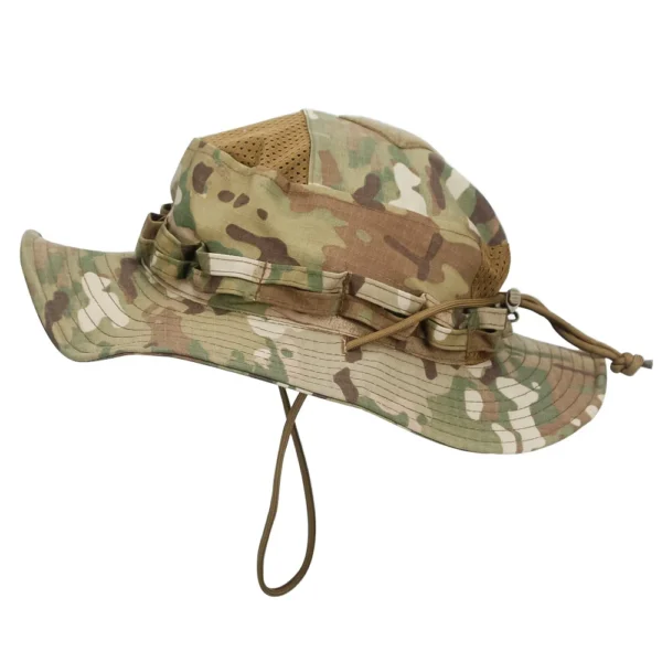 Chapeau Boonie Camouflage Outdoor – Protection Solaire & Respirant (Randonnée, Pêche, Chasse)