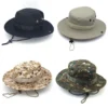 kf-Sb7e5712fa6684fbd8fcfa958be9db683G Casquette Tactique Camouflage Boonie – Chapeau Outdoor Protection Solaire Randonnée, Pêche, Chasse